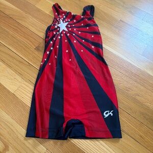 GK girls gymnastics unitard